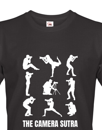 Pánské tričko The camera sutra