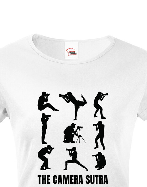 Dámské tričko The camera sutra