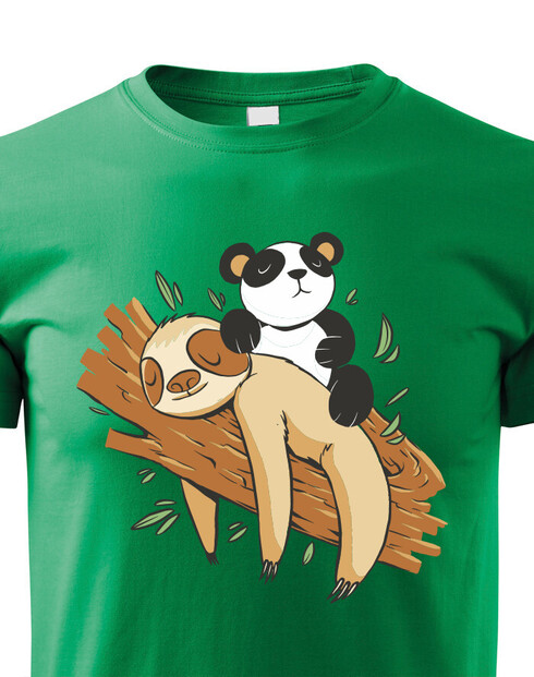 Dětské tričko Lenochod