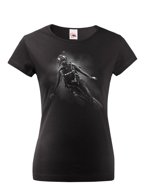 Dámské tričko Potápěč