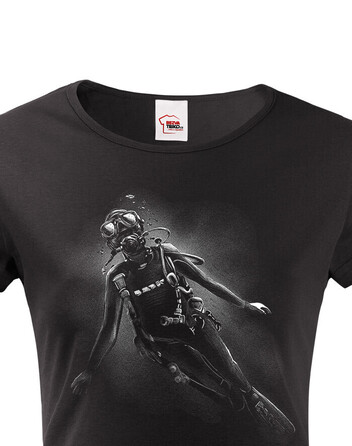 Dámské tričko Potápěč