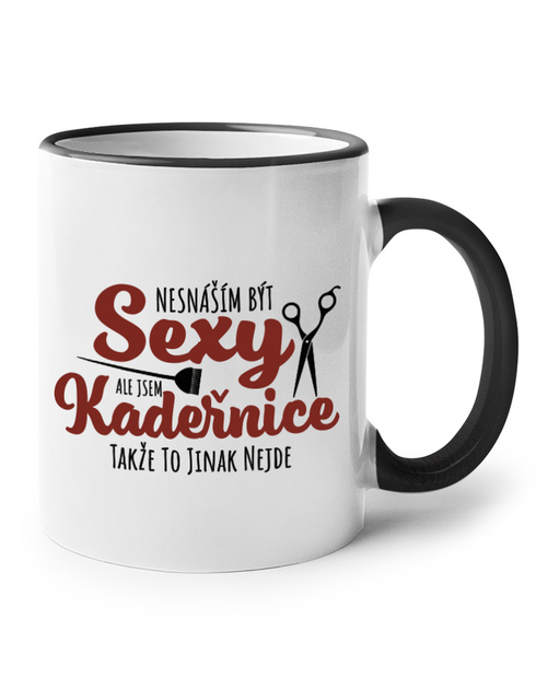 Hrnek Sexy kadeřnice