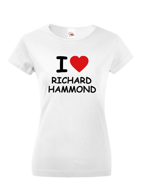 Dámské tričko I love Richard Hammond