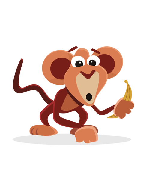 Dětské body - Opice