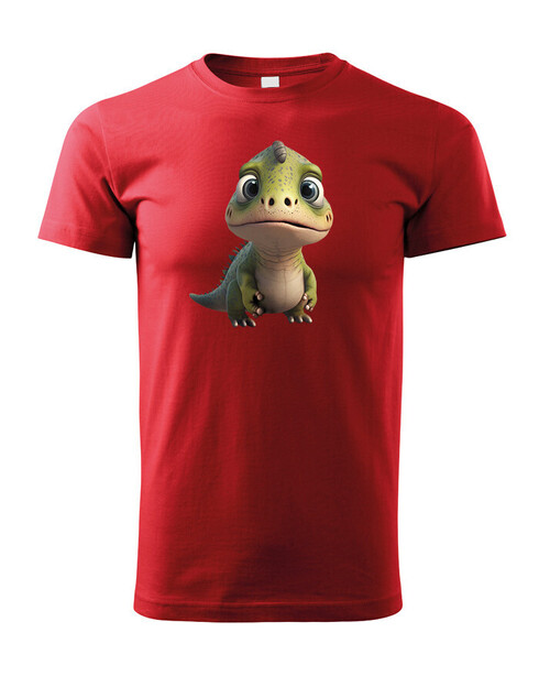 Dětské triko Dinosaurus zelený