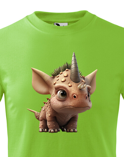Dětské triko Triceratops