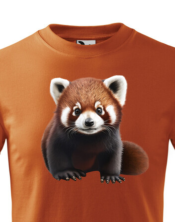 Dětské triko Červená panda 2