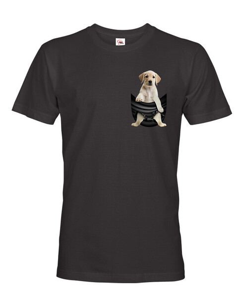 Pánské tričko Labrador v kapsičce