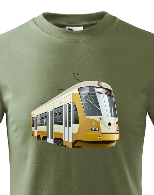Dětské triko Tramvaj