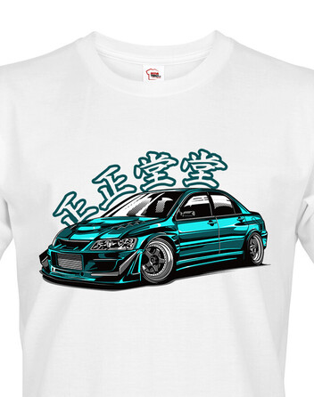 Pánské tričko Mitsubitshi Lancer Evo 8