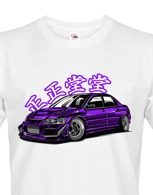 Pánské tričko Mitsubitshi Lancer Evo 8