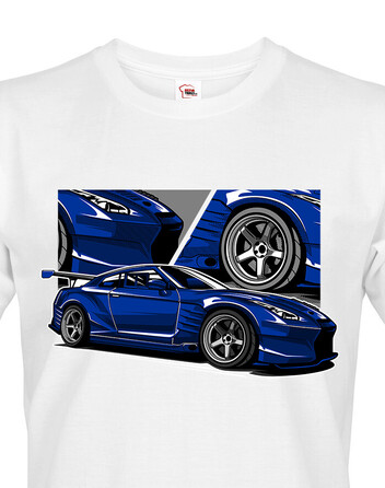 Pánské tričko Blue nissan GT-R