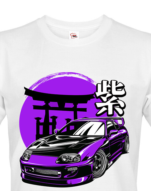 Pánské tričko Toyoto Purple Supra