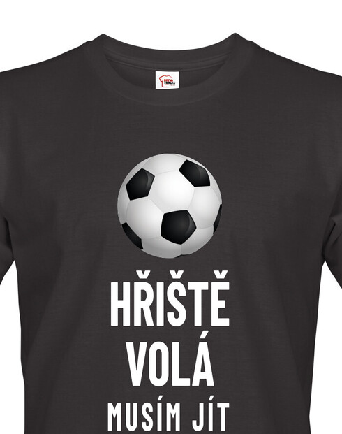 Pánské tričko Hřiště volá musím jít