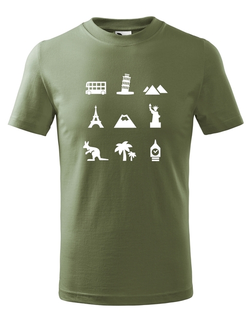 Dětské tričko Cestování