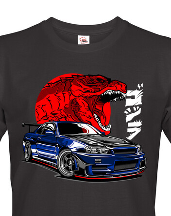Pánské tričko Nissan Gojira R34
