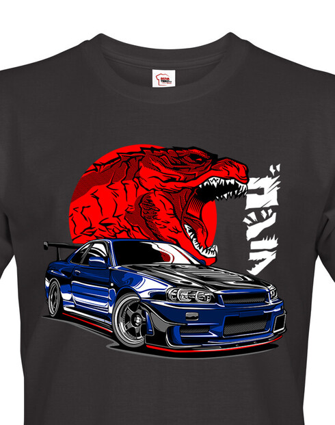 Pánské tričko Nissan Gojira R34