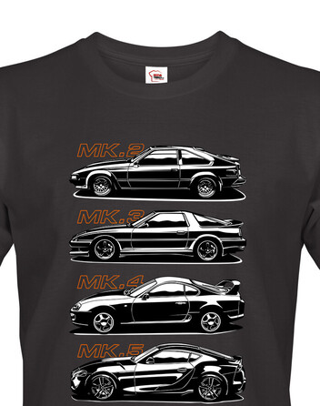 Pánské tričko Toyota Supra History