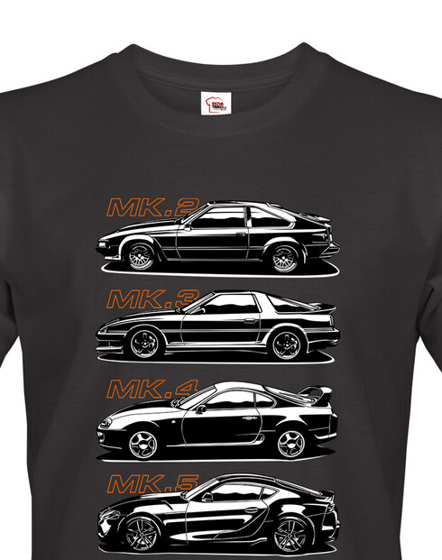 Pánské tričko Toyota Supra History