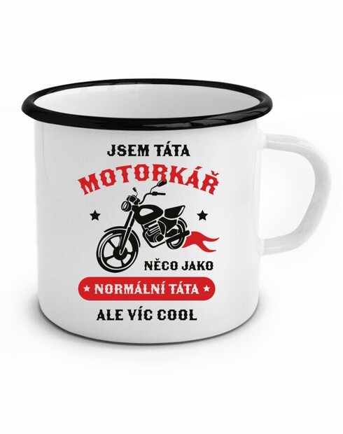 Plecháček Táta motorkář