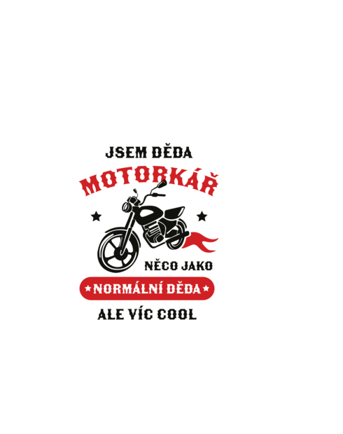 Plecháček Děda motorkář