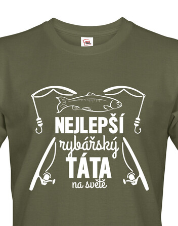 Triko Nejlepší rybářský táta