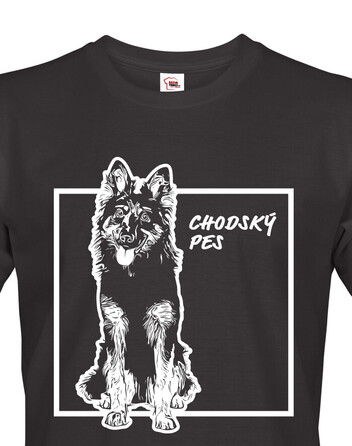 Pánské tričko Chodský pes