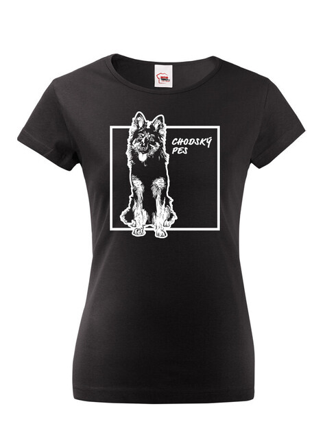 Dámské tričko Chodský pes