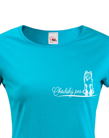 Dámské tričko Chodský pes 2