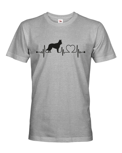 Pánské tričko Chodský pes tep