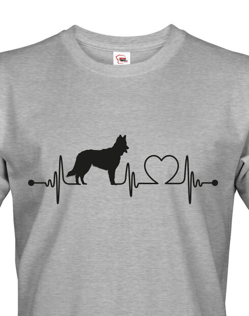 Pánské tričko Chodský pes tep