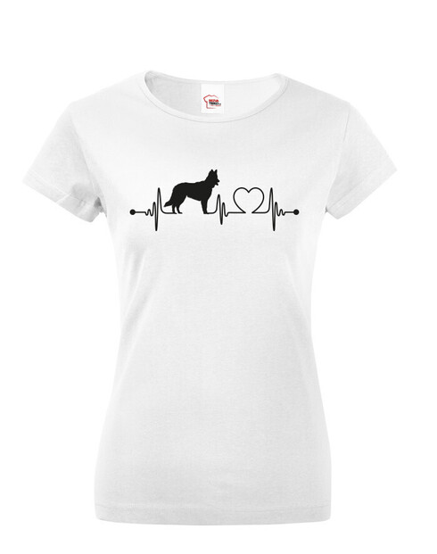 Dámské tričko Chodský pes tep