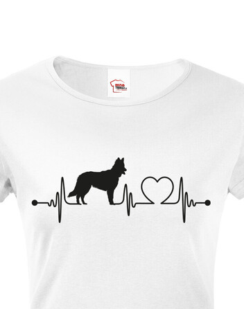 Dámské tričko Chodský pes tep