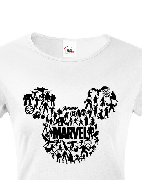 Dámské tričko Mickey Marvel