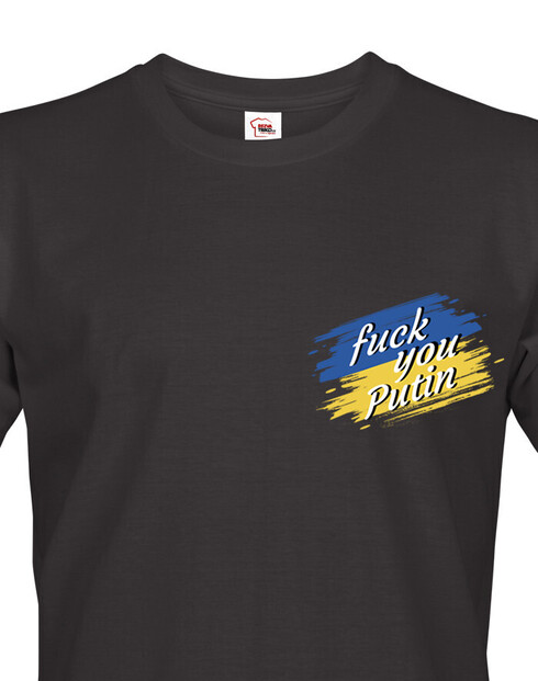Pánské tričko Fuck you Putin