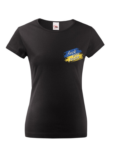 Dámské tričko Fuck you Putin