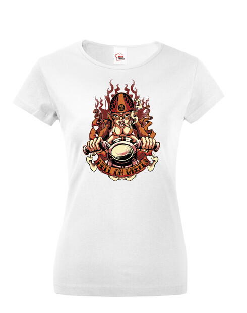 Dámské tričko Biker girl