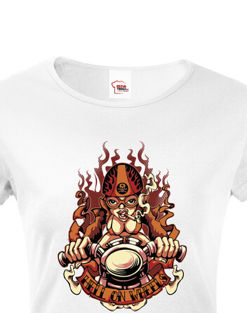 Dámské tričko Biker girl