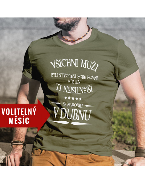 Pánské tričko Všichni muži jsou si rovni