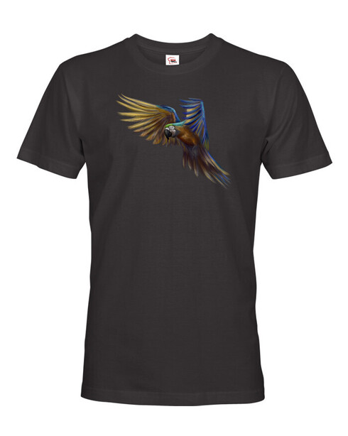 Pánské tričko Papoušek