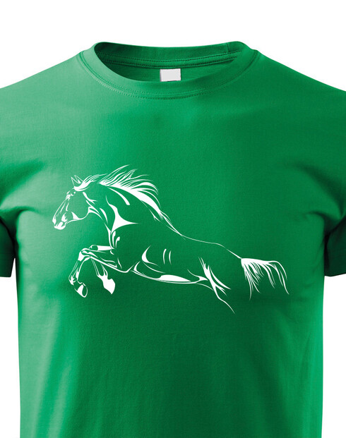 Dětské tričko Kůň skok