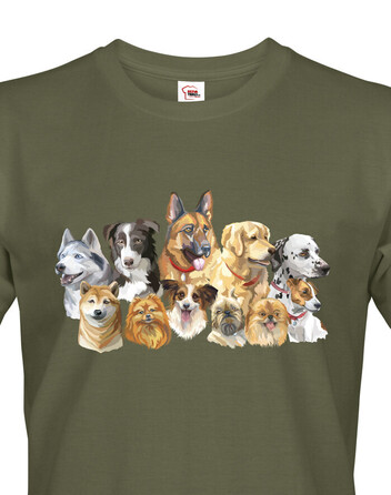 Pánské tričko Psi