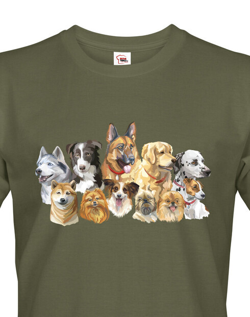 Pánské tričko Psi