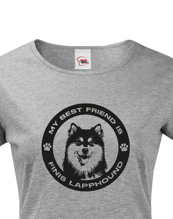 Dámské tričko Lapinkoira kulatý motiv