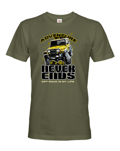 Pánské tričko Jeep Wrangler