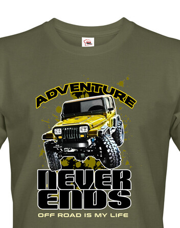 Pánské tričko Jeep Wrangler