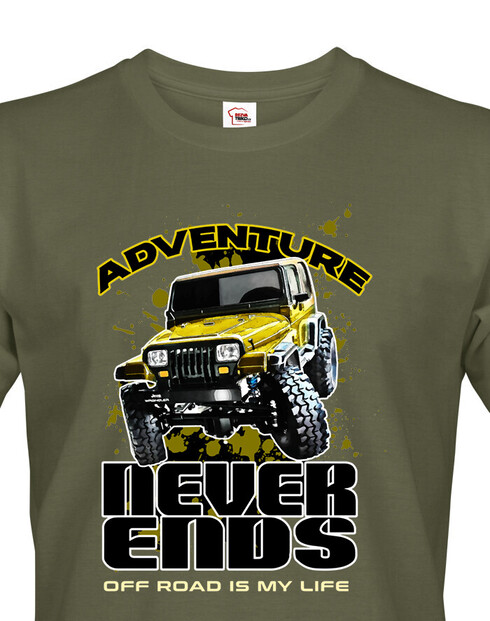 Pánské tričko Jeep Wrangler