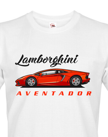 Pánské tričko Lamborghini Aventador 2