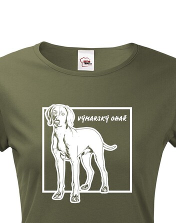 Dámské tričko Vymarský ohař 1