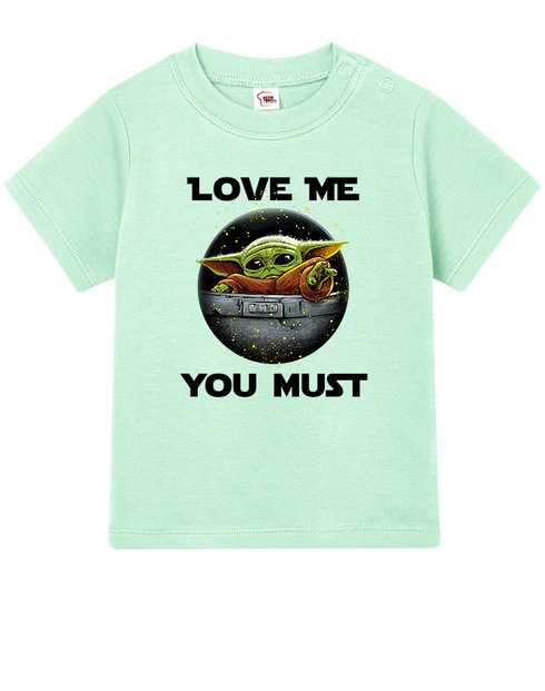 Tričko pro miminka Baby Yoda